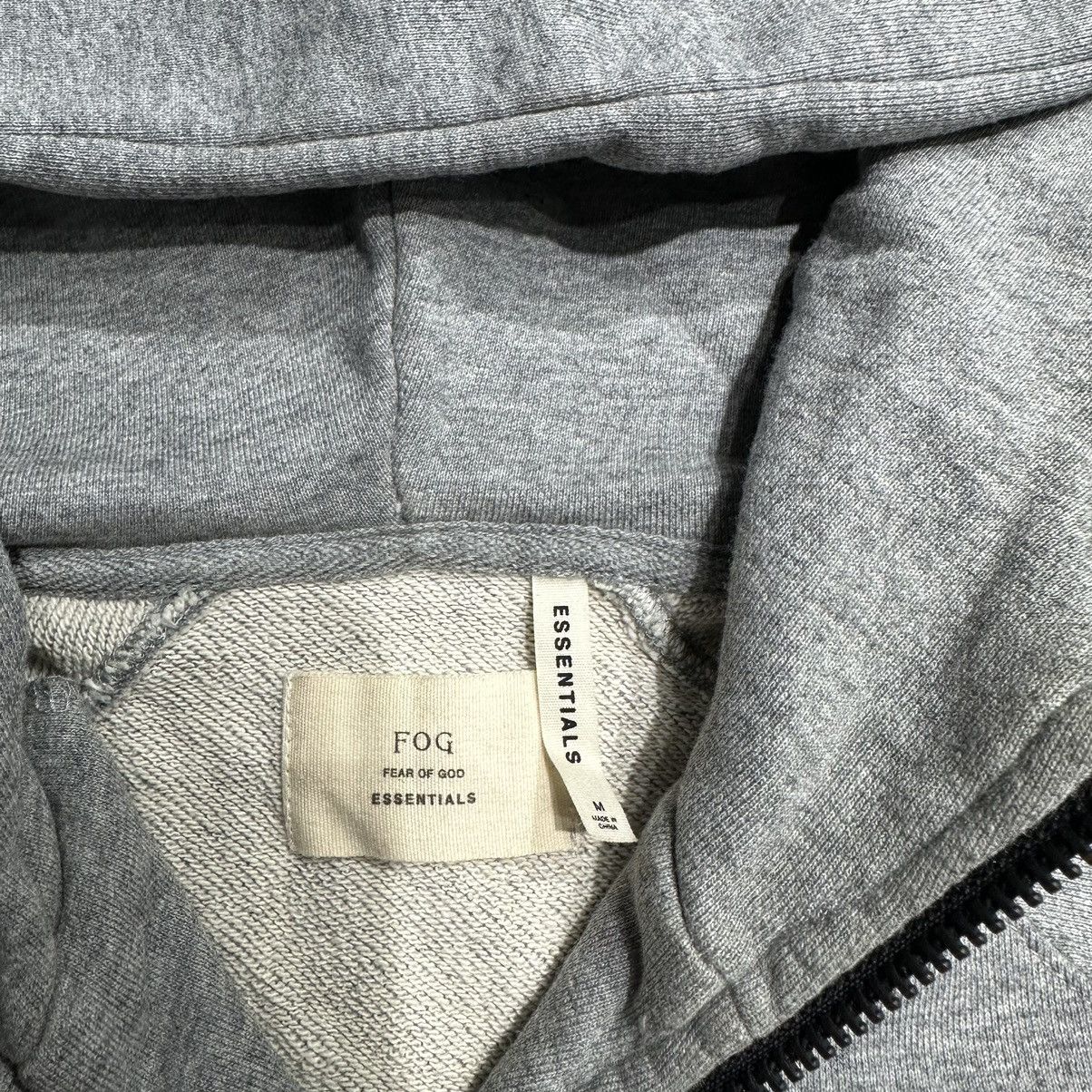 Essentials Essentials-F.O.G Half-Zip Hoodie - Grey Size US M / EU 48-50 / 2 - 4 Thumbnail