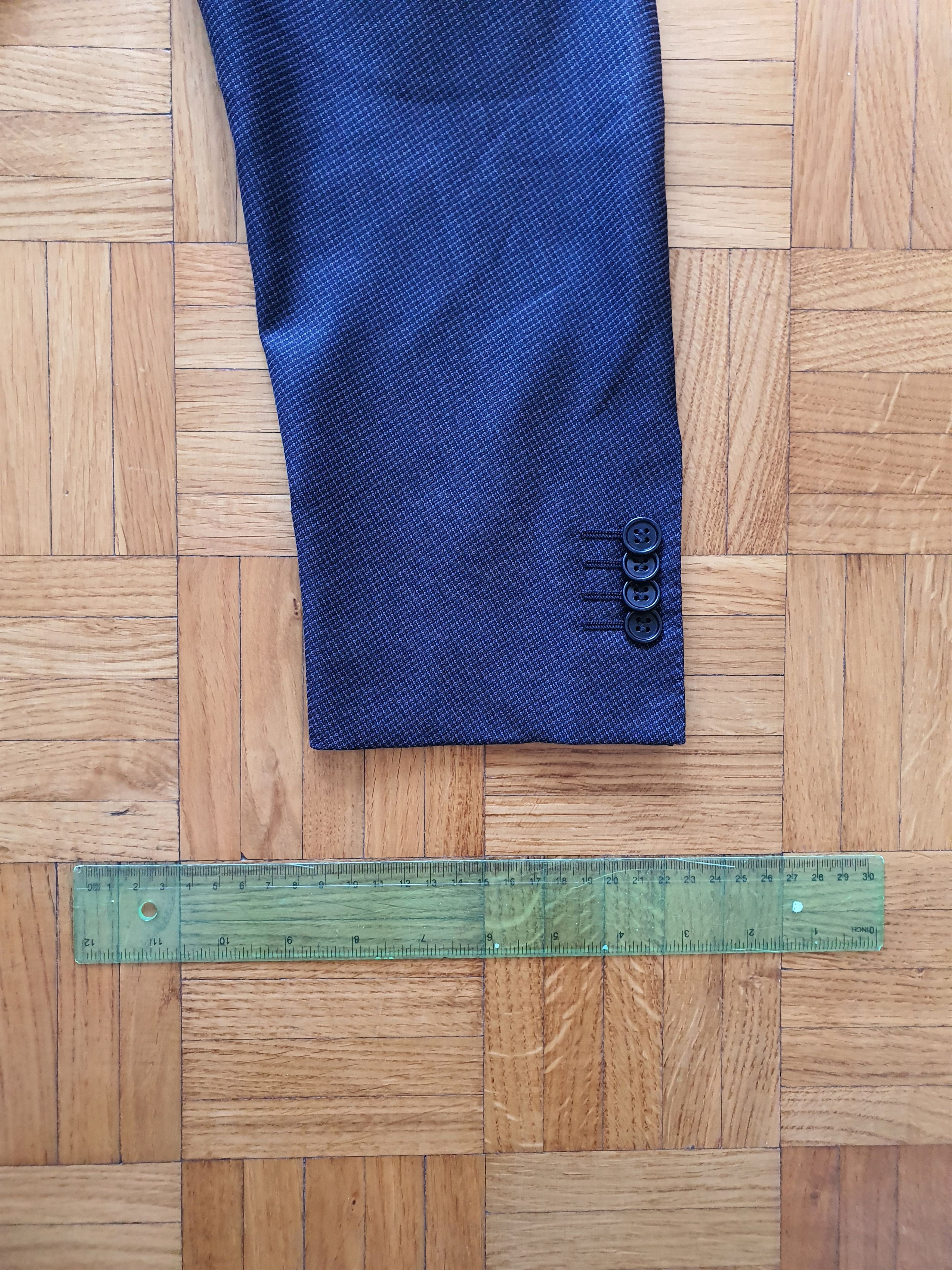 Canali 1934 - Blazer Sports Coat Suit Jacket - Navy Micro Pattern Size 40R - 10 Thumbnail