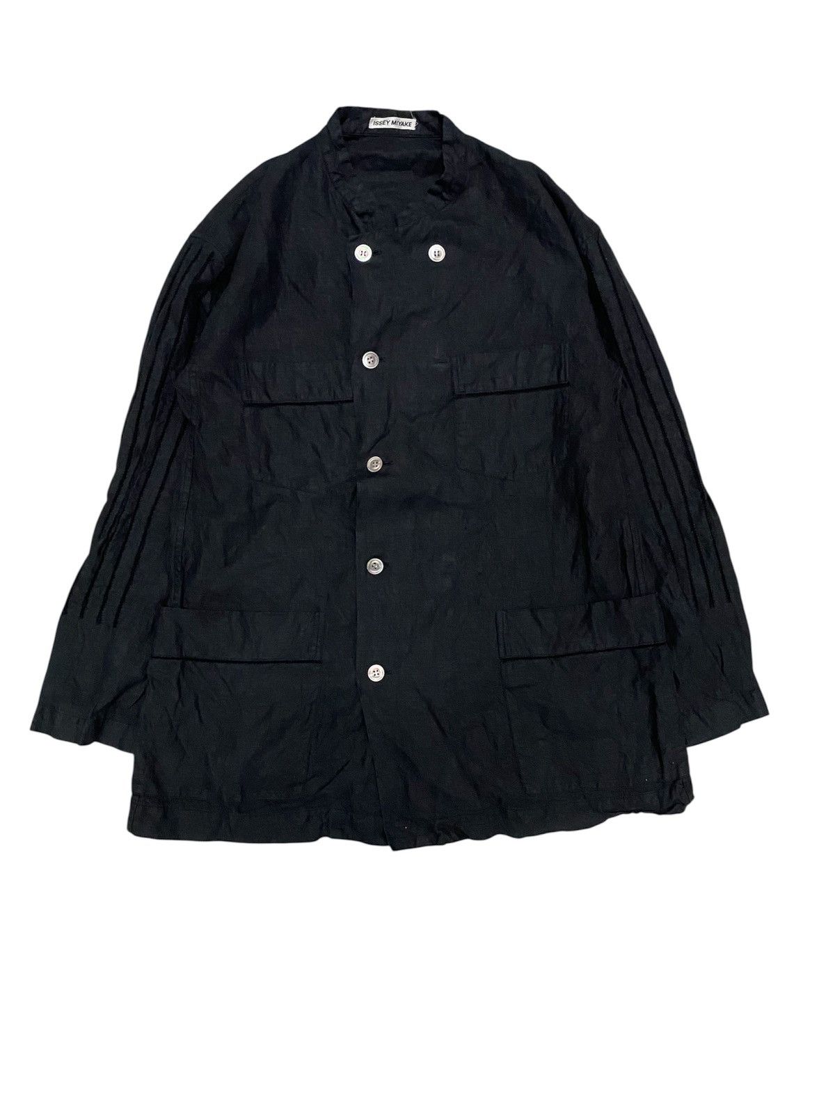 Issey Miyake 🔥SS91 Issey Miyake Hemp Light Jacket Size US M / EU 48-50 / 2 - 1 Thumbnail