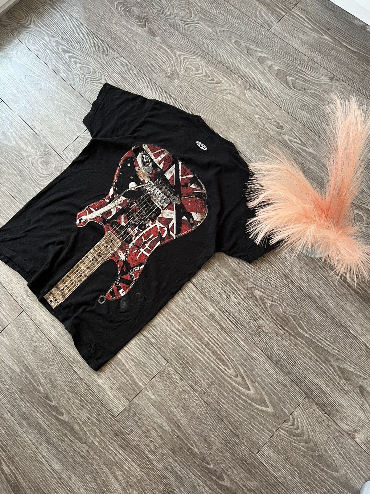 Band Tees × Vintage ‼️EVH Edward Wan Halen Eruption Rock Band T-shirt‼️ Size US L / EU 52-54 / 3 - 11 Thumbnail