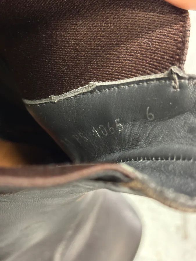 Prada FW1999 Prada Brown Leather Vibram Boots Size US 9 / IT 39 - 9 Thumbnail