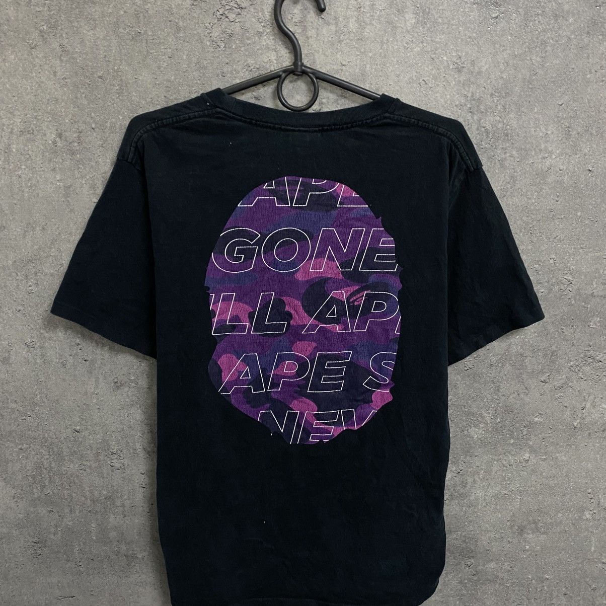 Bape A Bathing Ape Bape T-shirt Big Head Tee Big Logo Size US M / EU 48-50 / 2 - 10 Thumbnail