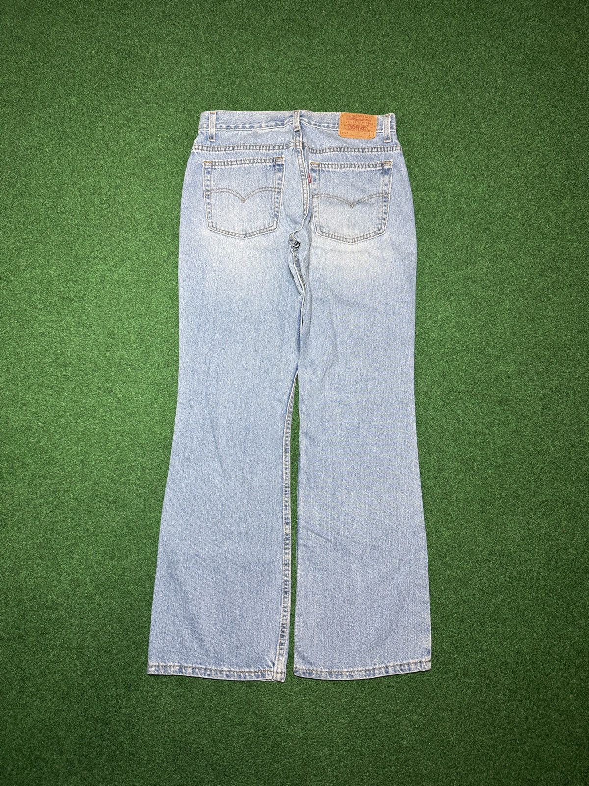 Levi's Vintage Clothing Levis 515 Bootcut Low Rise 10 30x30 Light Wash Y2K Jeans Size 30" / US 8 / IT 44 - 1 Thumbnail