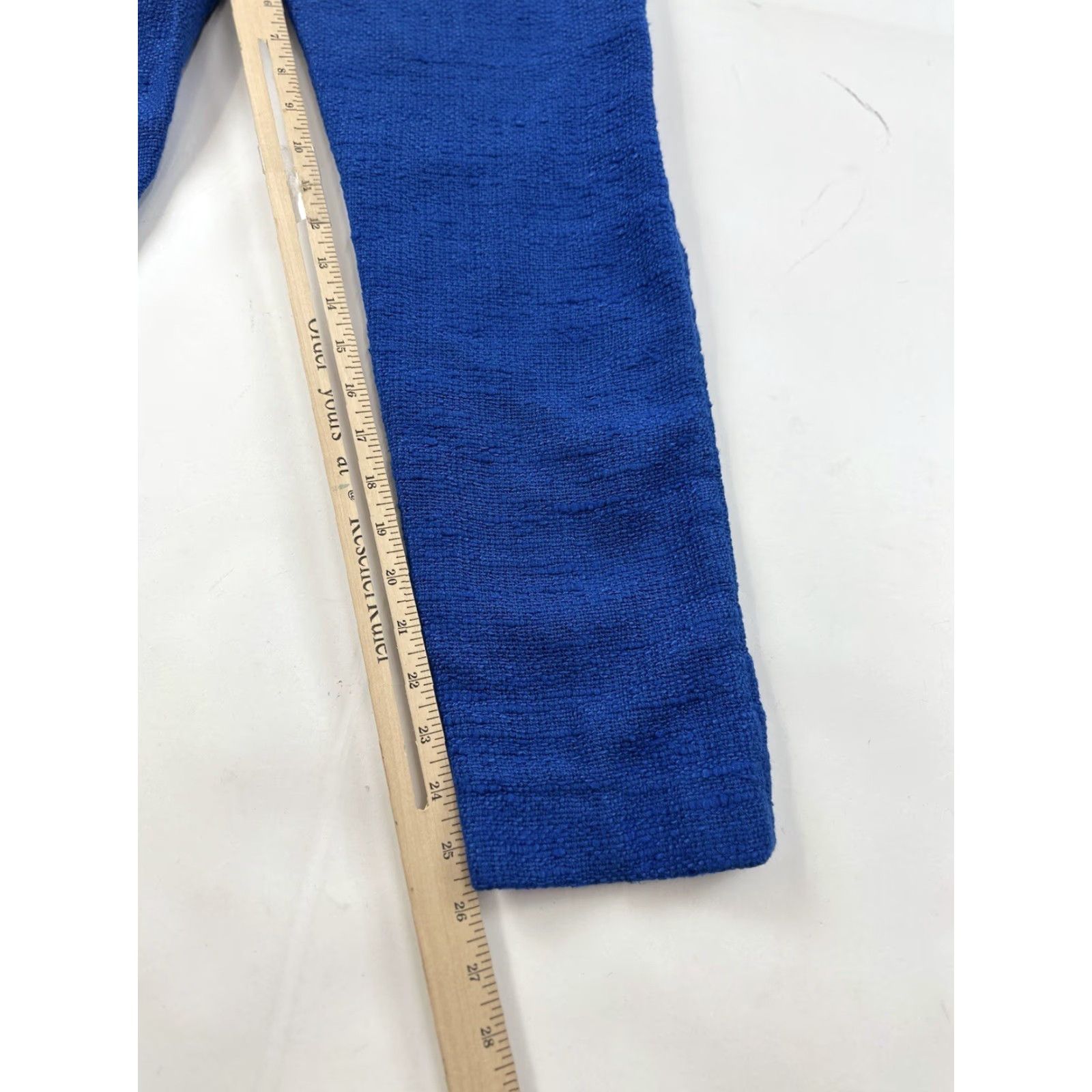 Vintage VINTAGE Mister Pants Trousers Women’s 00 Blue Tweed High Waisted Dress Pants Slimming Pockets Mens? Size 24" / US 00 / IT 34 - 5 Thumbnail