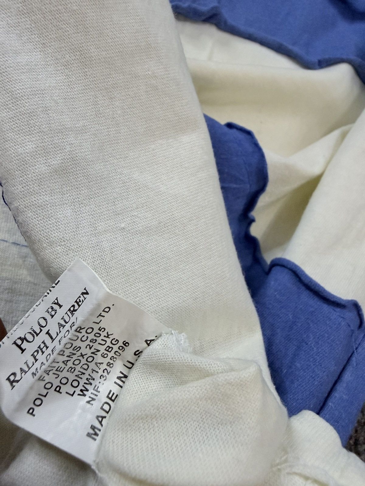 Ralph Lauren Vintage 90s Polo RL Patch Stripe Crew Neck Shirt Made In Usa Size US M / EU 48-50 / 2 - 13 Thumbnail