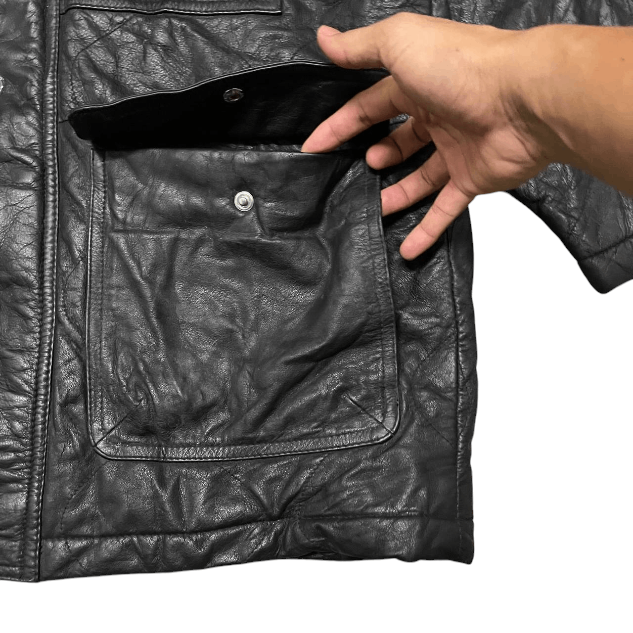 MCM Vintage MCM OTC Leather Jacket Size US M / EU 48-50 / 2 - 6 Thumbnail