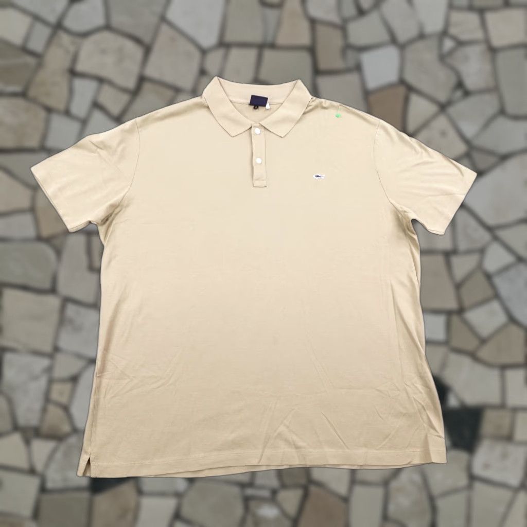 Paul & Shark Paul & Shark Yachting Polo Shirt Mens XXL Beige Khaki Tan Made In Italy Cotton Size US XXL / EU 58 / 5 - 1 Thumbnail
