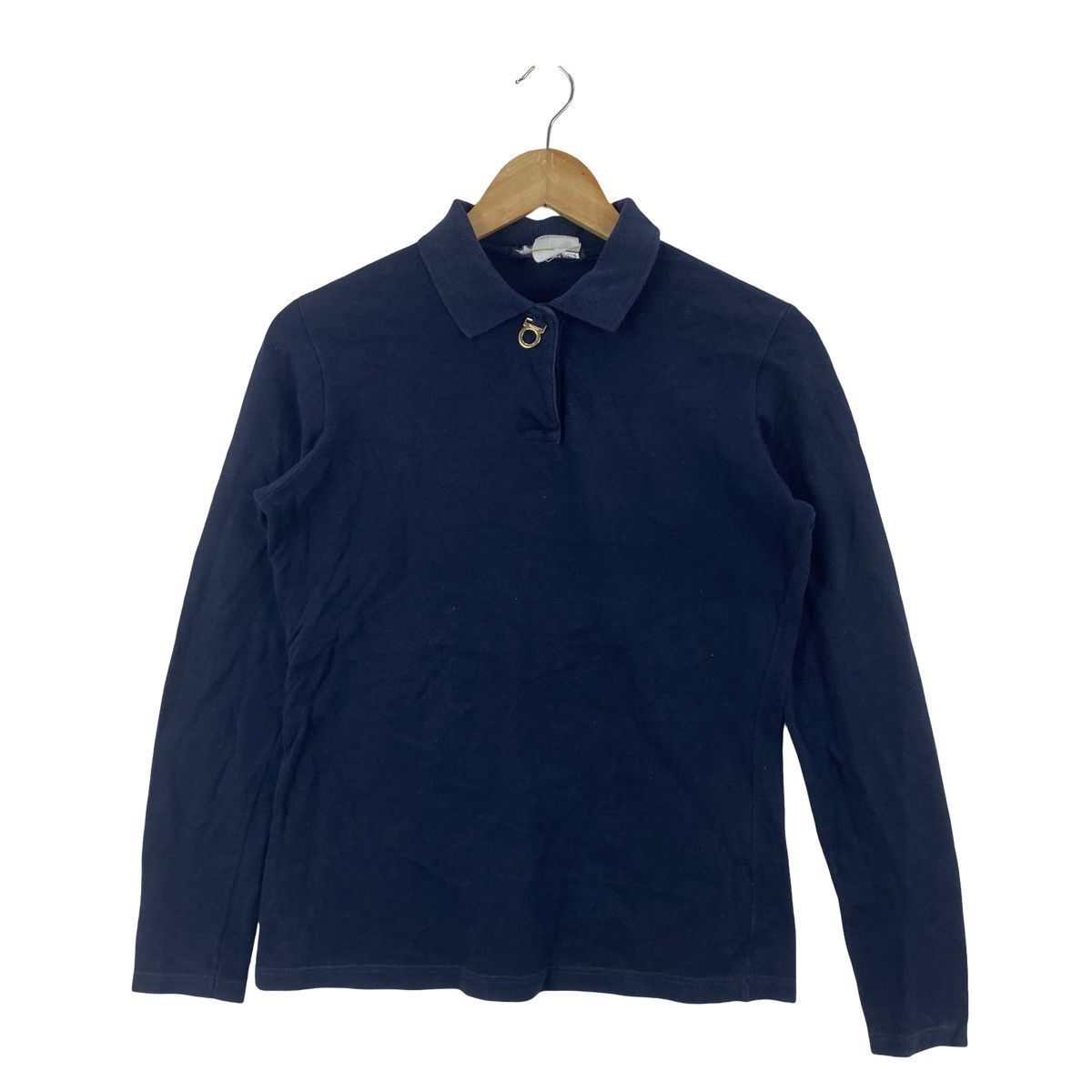 Salvatore Ferragamo SALVATORE FERRAGAMO Made in Italy Polo Shirt With Gancini Size US S / EU 44-46 / 1 - 5 Thumbnail