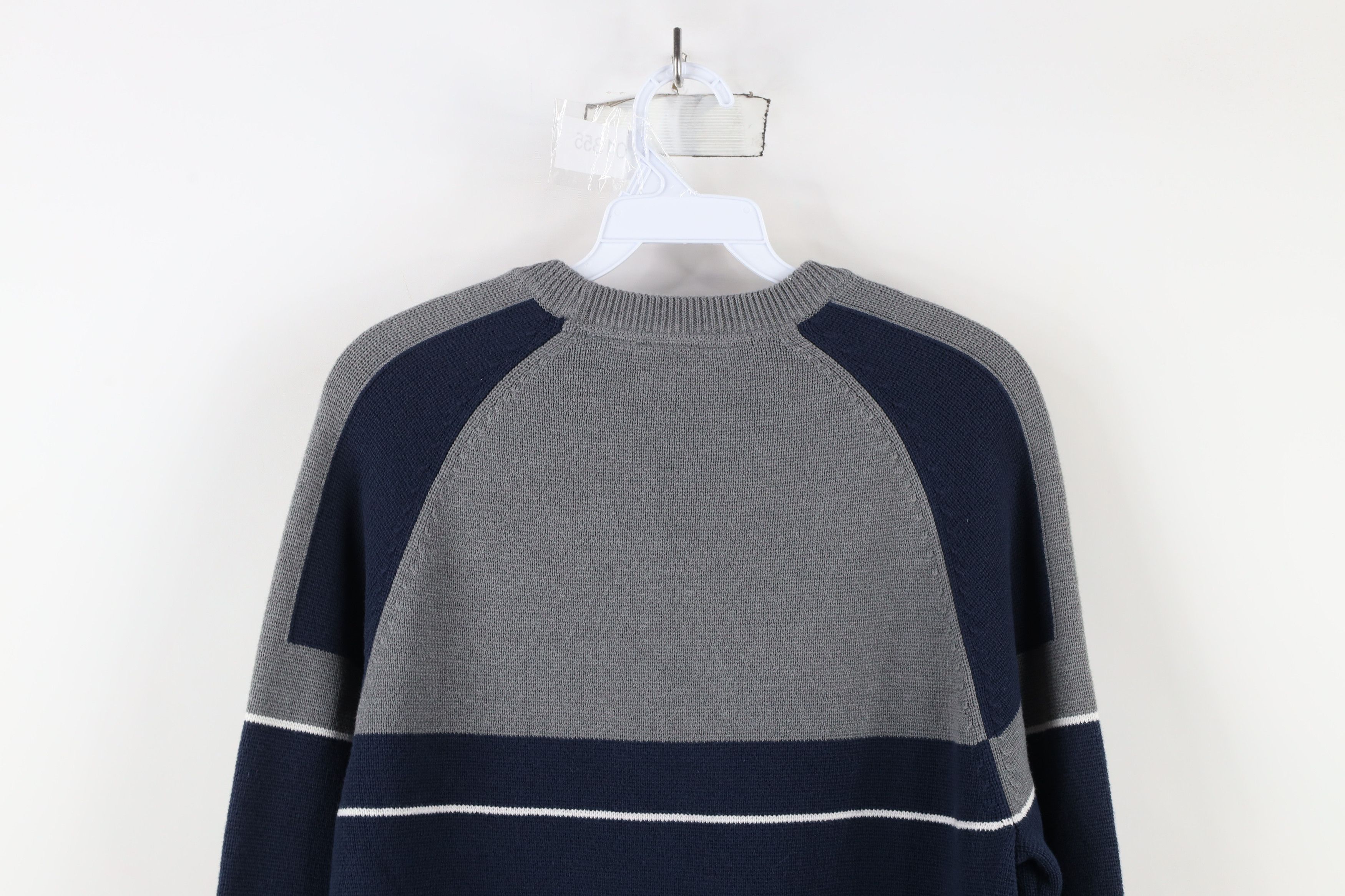 Vintage Vintage 90s Streetwear Heavyweight Knit Crewneck Sweater Size US M / EU 48-50 / 2 - 8 Thumbnail