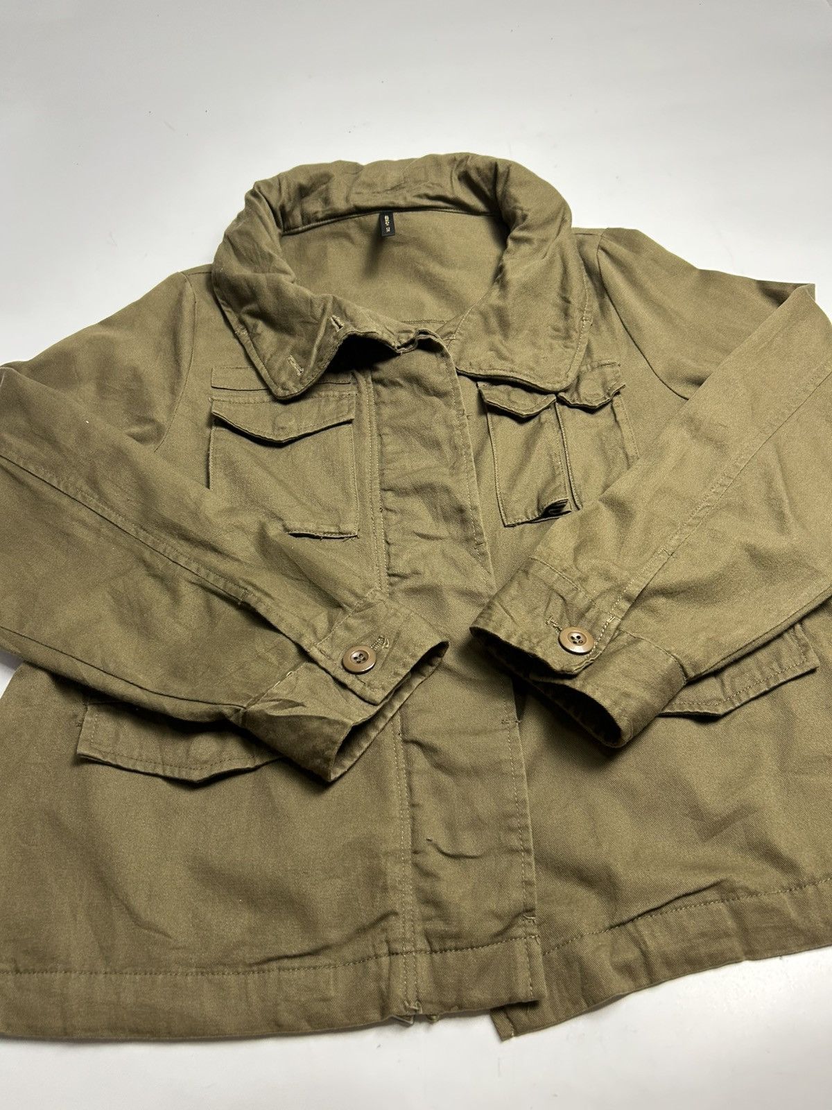 Japanese Brand MARSHMALLOW CROWN MULTI POCKET WORK JACKET Size ONE SIZE - 2 Thumbnail