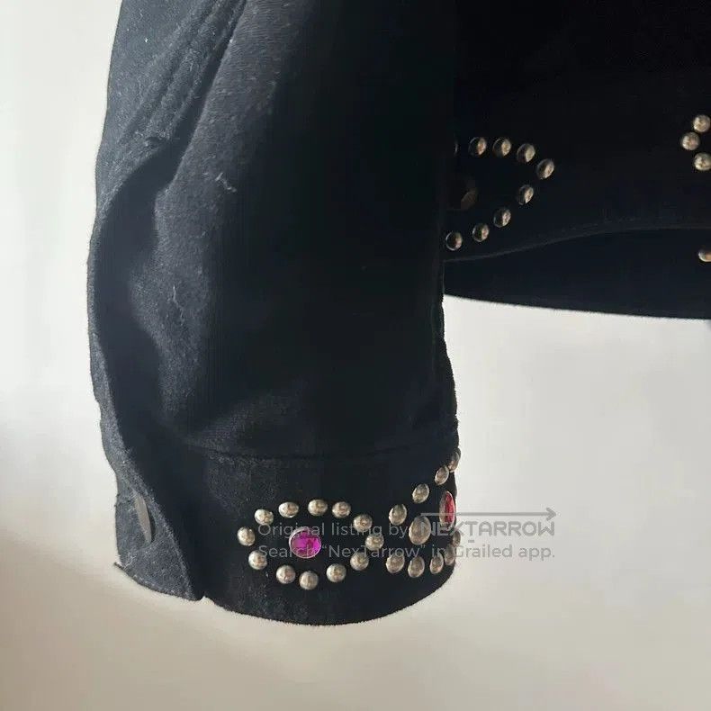 Number (N)ine n(n) BY NUMBER (N)INE Velvet Stud Jacket. Size US L / EU 52-54 / 3 - 5 Thumbnail