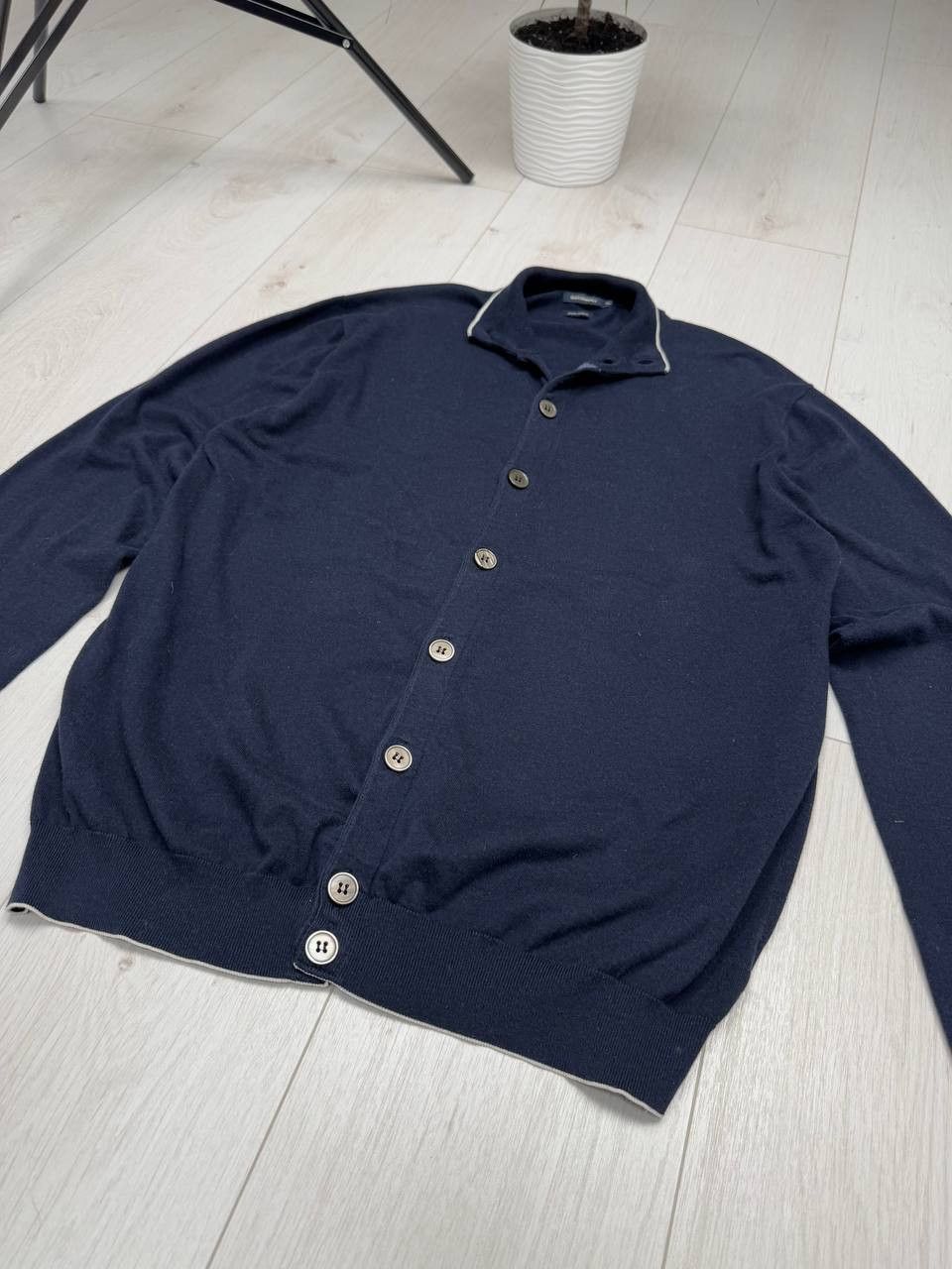 Suitsupply Suitsupply cotton men’s cardigan XL Size US XL / EU 56 / 4 - 4 Thumbnail