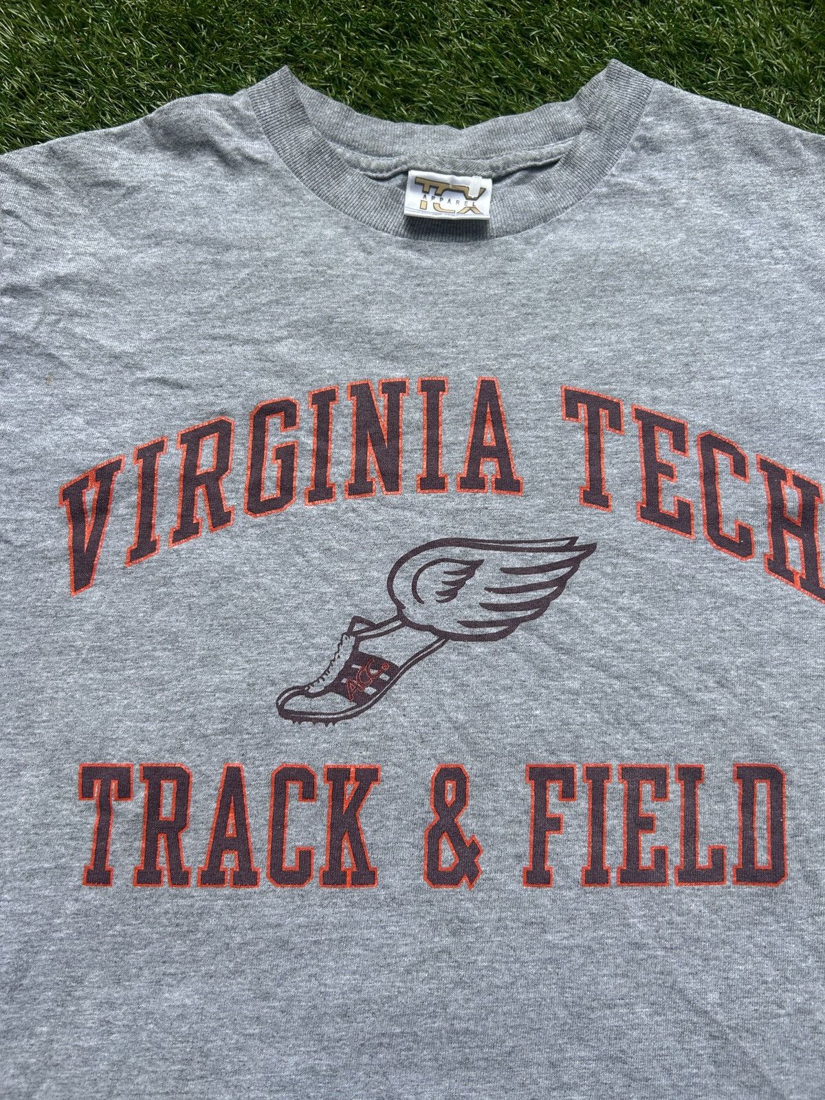 Vintage Vintage Virginia Tech Track & Field T-Shirt Size US S / EU 44-46 / 1 - 2 Thumbnail