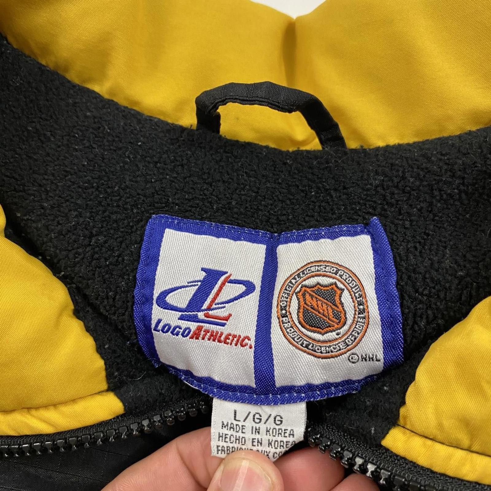 Logo Athletic Vintage Pittsburgh Penguins Windbreaker Hockey Jacket Size US L / EU 52-54 / 3 - 3 Thumbnail