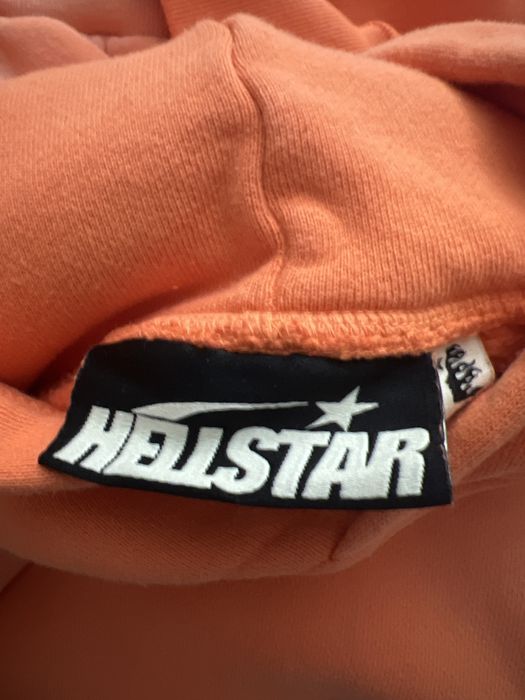 HELLSTAR Hellstar Fire Orange Hoodie | Grailed