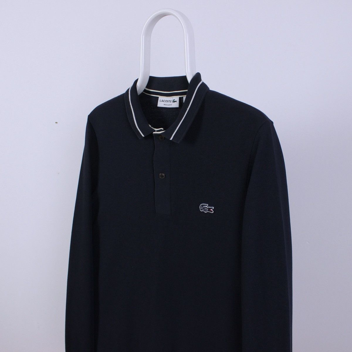 Lacoste Lacoste Long Sleeve Polo Size US S / EU 44-46 / 1 - 1 Thumbnail