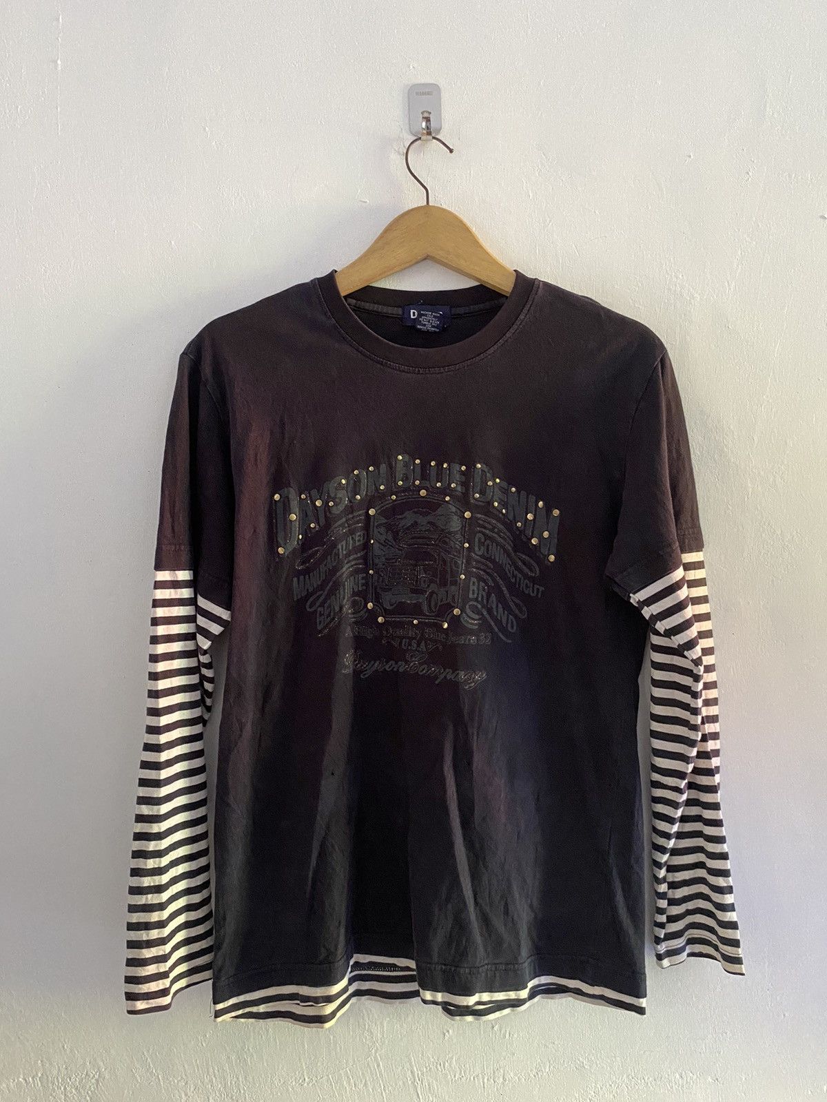 Hysteric Glamour Japanese dayson double layers hybrid longsleeve tshirts Size US M / EU 48-50 / 2 - 1 Thumbnail