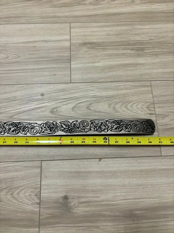VIBE Rose Buckle Belt Size 30 - 6 Thumbnail
