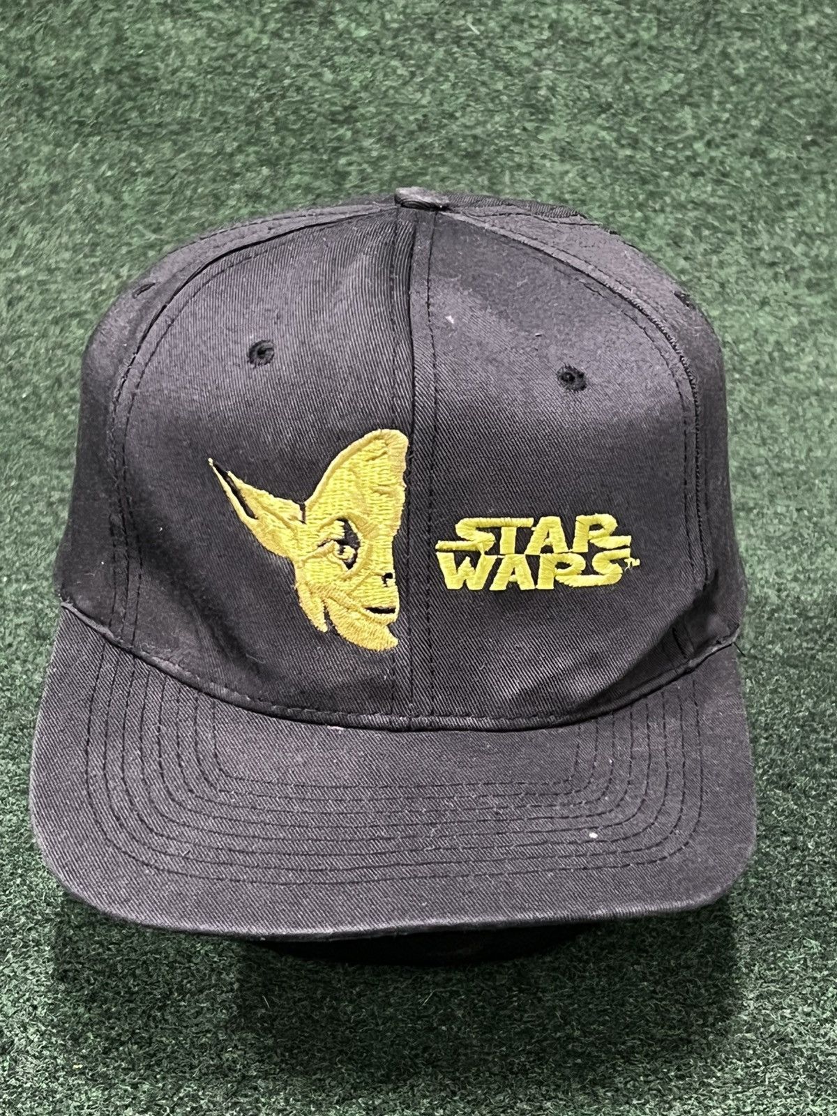 Star Wars × Vintage Vintage 90s Star Wars Yoda Snapback Hat Size ONE SIZE - 1 Thumbnail