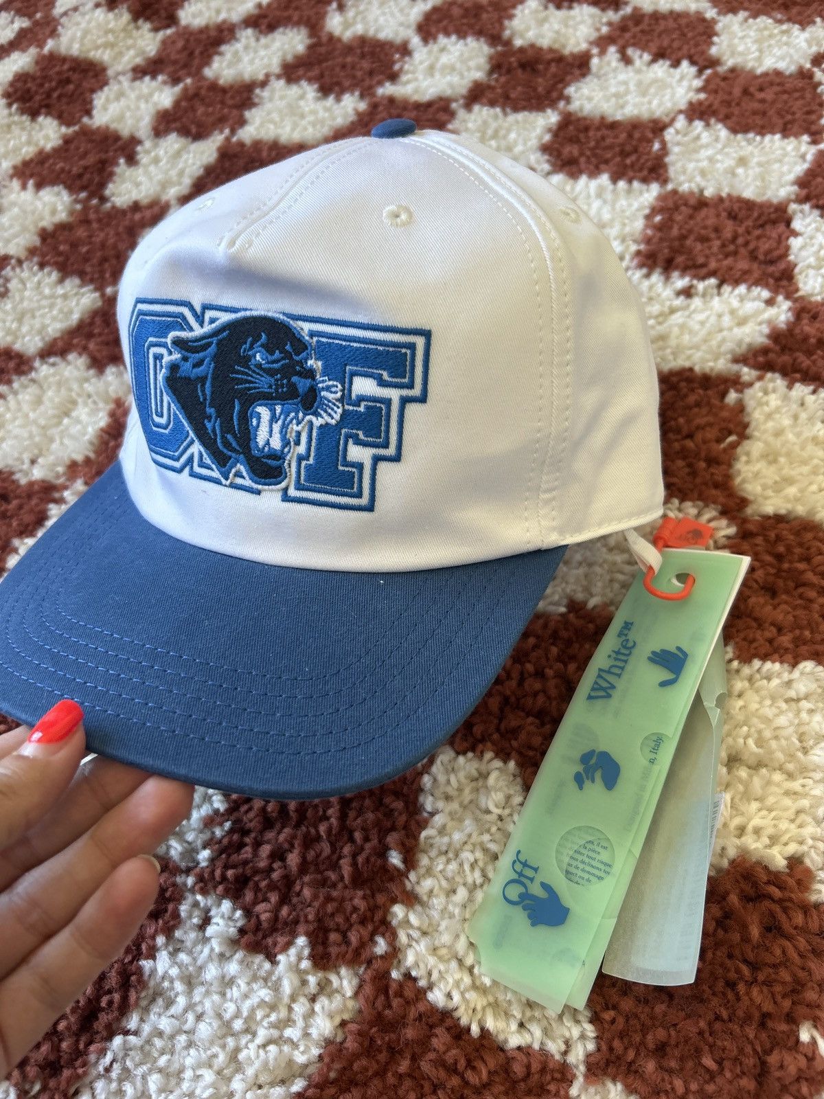 Off-White Off-White Panther Hat Size ONE SIZE - 2 Thumbnail