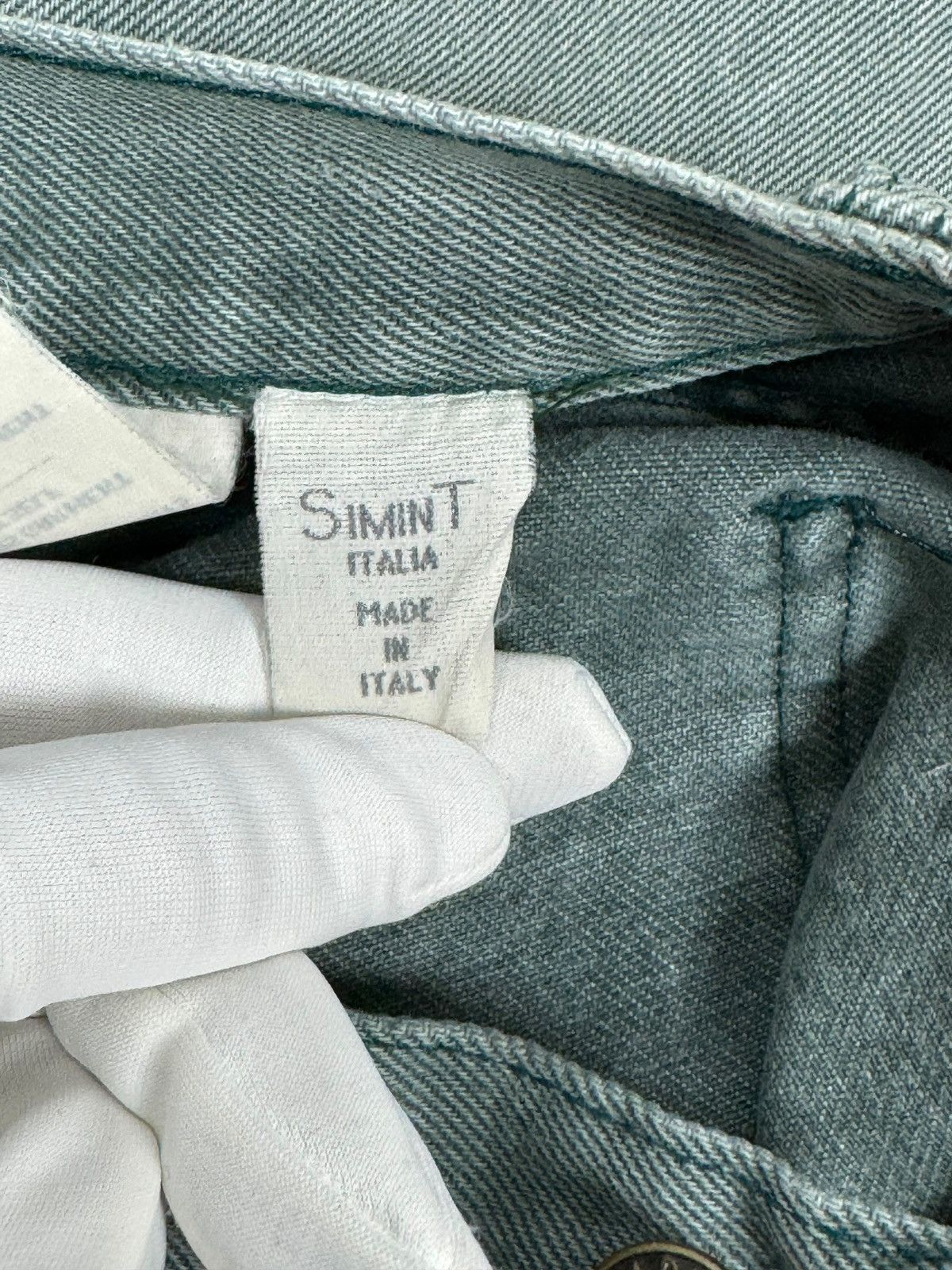 Armani × Vintage 1980s Armani Jeans High Waist Jeans Tapered size 28 Vintage Size 28" / US 6 / IT 42 - 17 Thumbnail