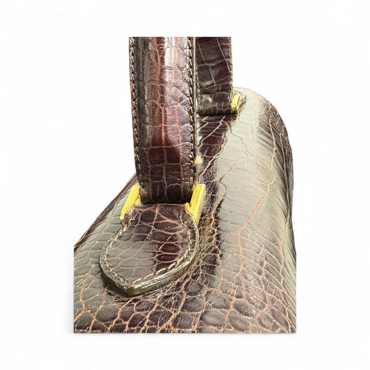 Other Lancer Paris crocodile vintage top-handle bag Size ONE SIZE - 4 Thumbnail