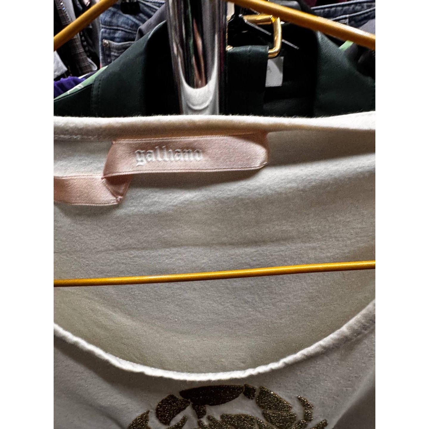 John Galliano Rare Galliano White Longsleeve Sweater Tunic - Size S Size S / US 4 / IT 40 - 6 Thumbnail