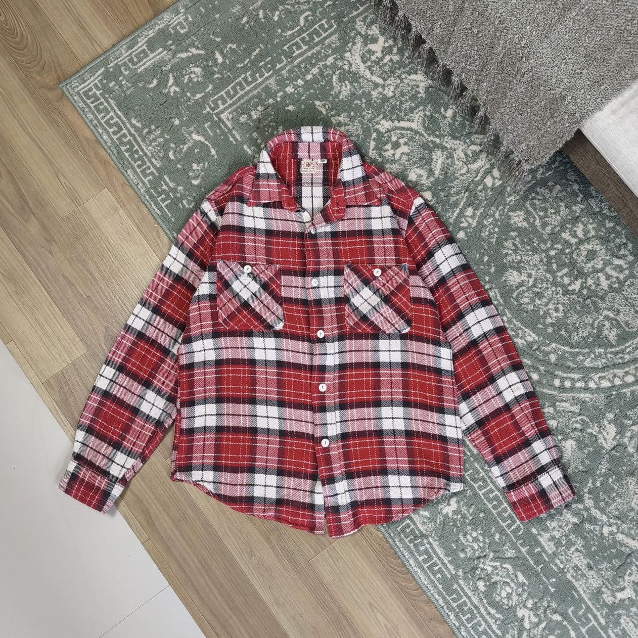Japanese Brand × Sugar Cane Sugar cane Flannel shirt Size US S / EU 44-46 / 1 - 1 Thumbnail