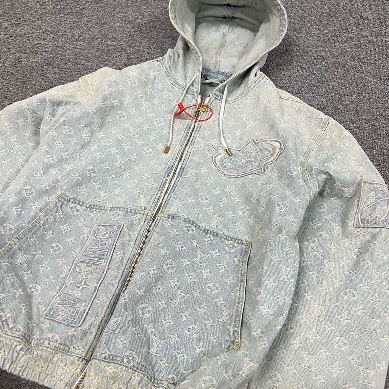 Louis Vuitton Louis Vuitton NBA Collaboration Denim Jacket-2506 Size XL / US 12-14 / IT 48-50 - 5 Thumbnail