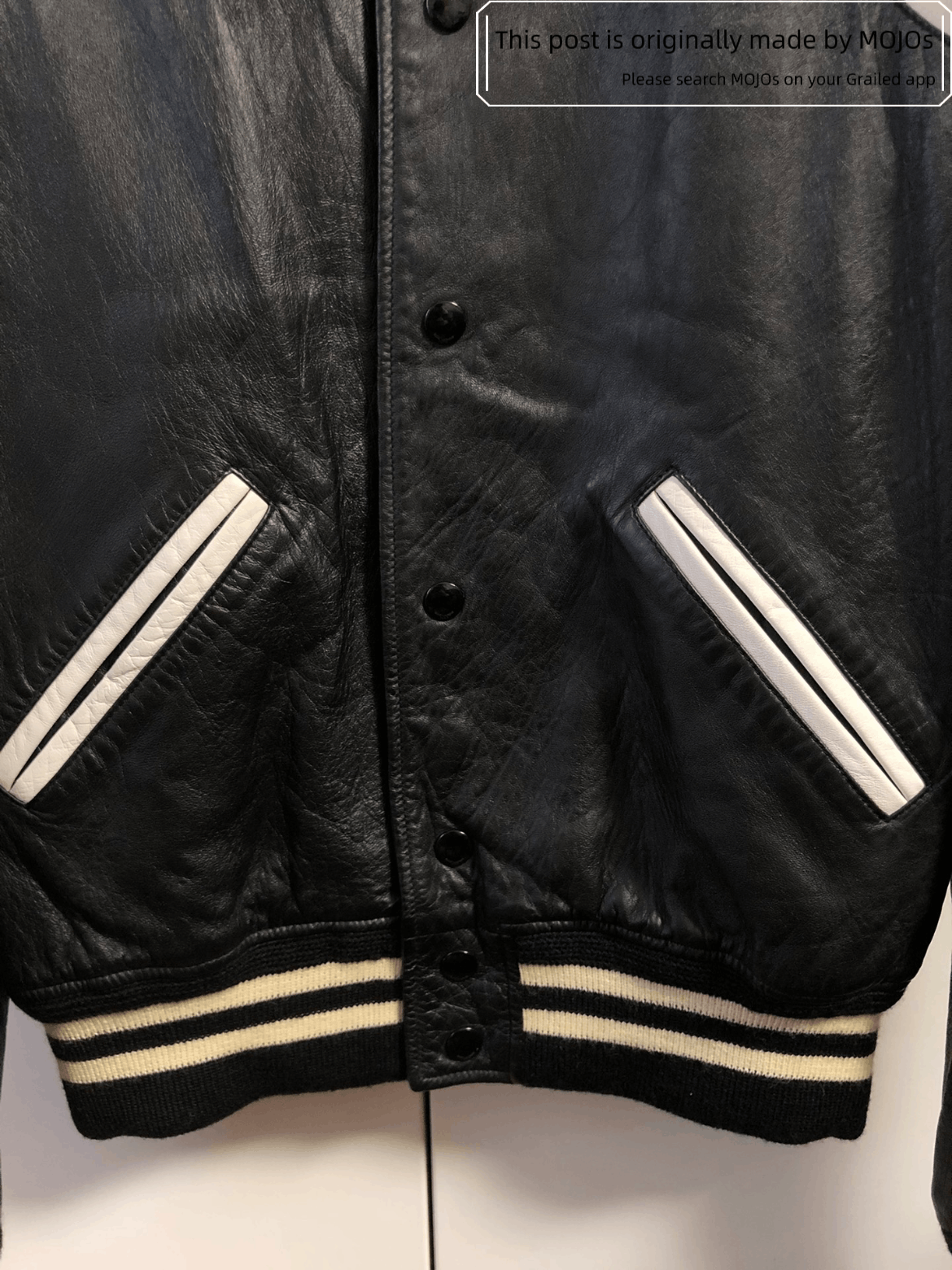 Saint Laurent Paris Sz 46 Saint Laurent Paris Leather Teddy Jacket Size US S / EU 44-46 / 1 - 4 Thumbnail