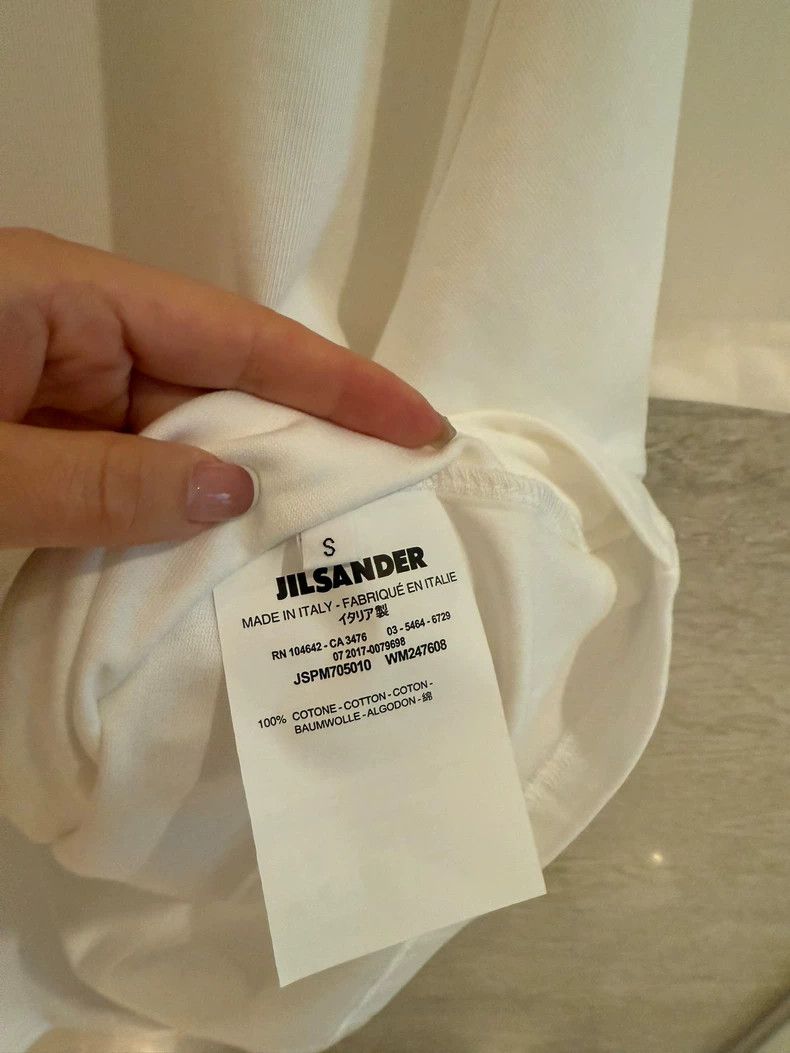 Jil Sander Jil Sander Letter-patterned versatile short-sleeve Size S / US 4 / IT 40 - 5 Thumbnail