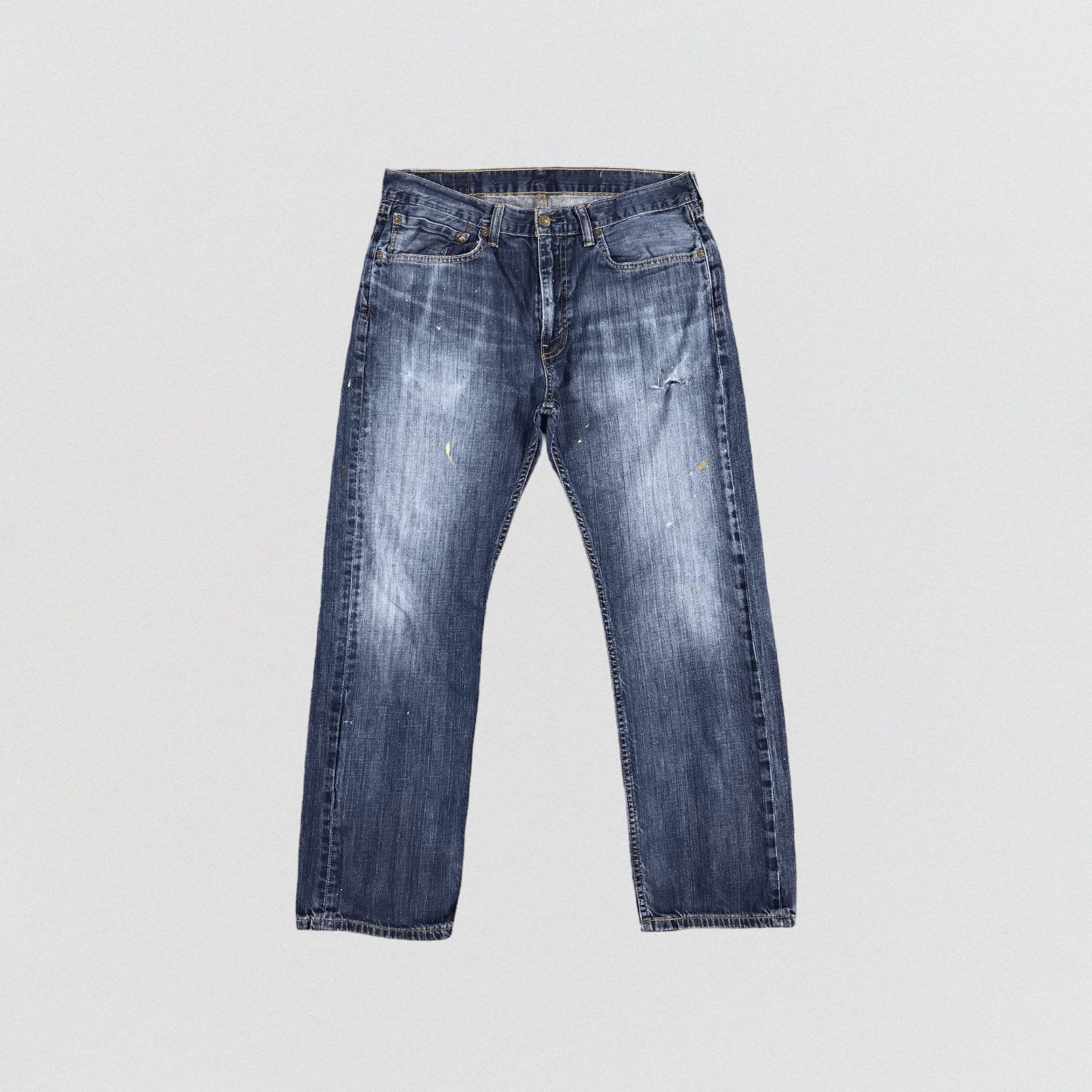 Levi's × Vintage Vintage Blue Wash Levis 505 Jeans-JM1871 Size US 35 - 1 Thumbnail