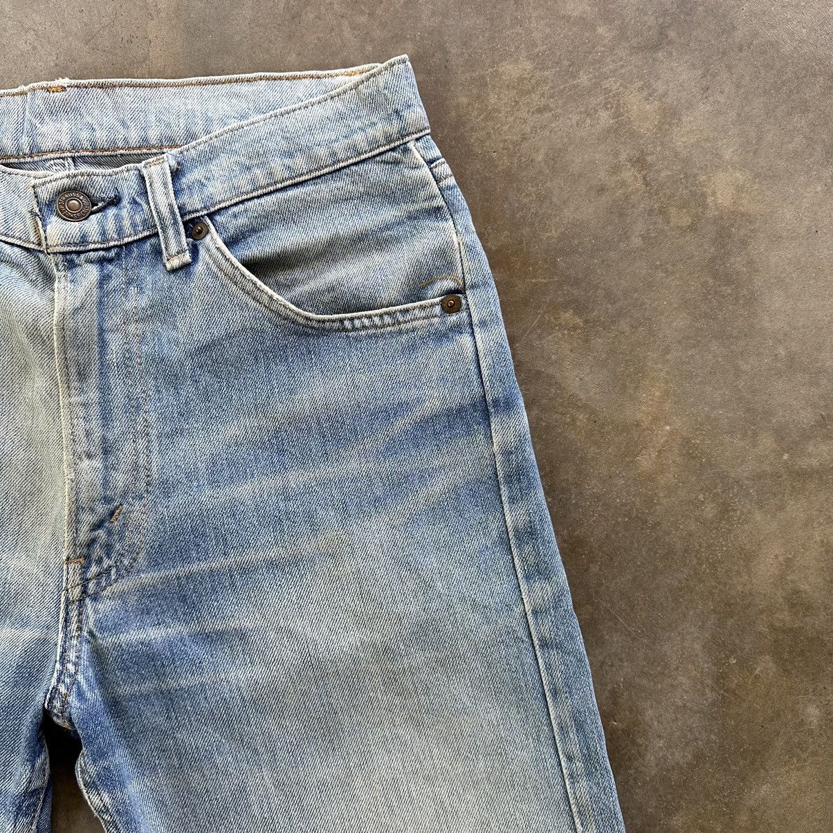 Jean × Levi's × Vintage 80’s Vintage Levi’s USA Light Wash Faded Jean Denim Pant Size US 29 - 5 Thumbnail