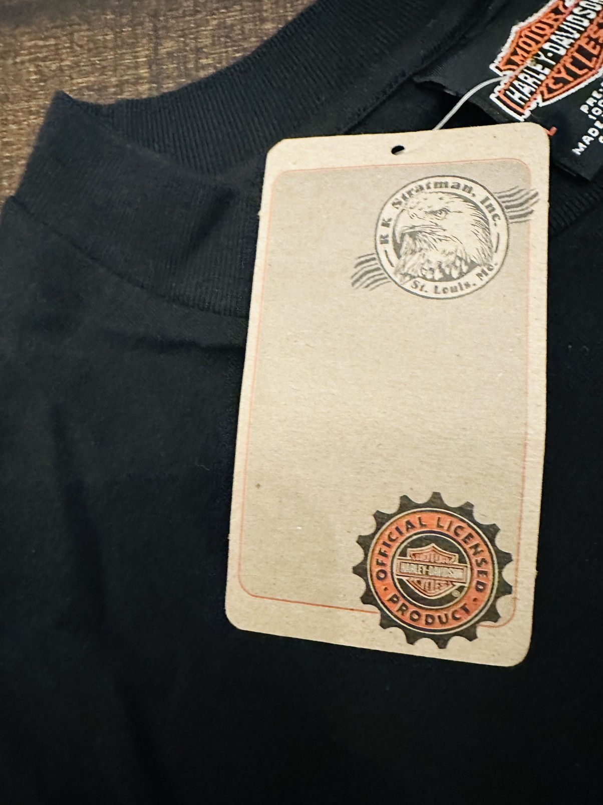 Harley Davidson Vtg Harley-Davidson Mens Tshirt Strong Survive-LRG Size US L / EU 52-54 / 3 - 4 Thumbnail