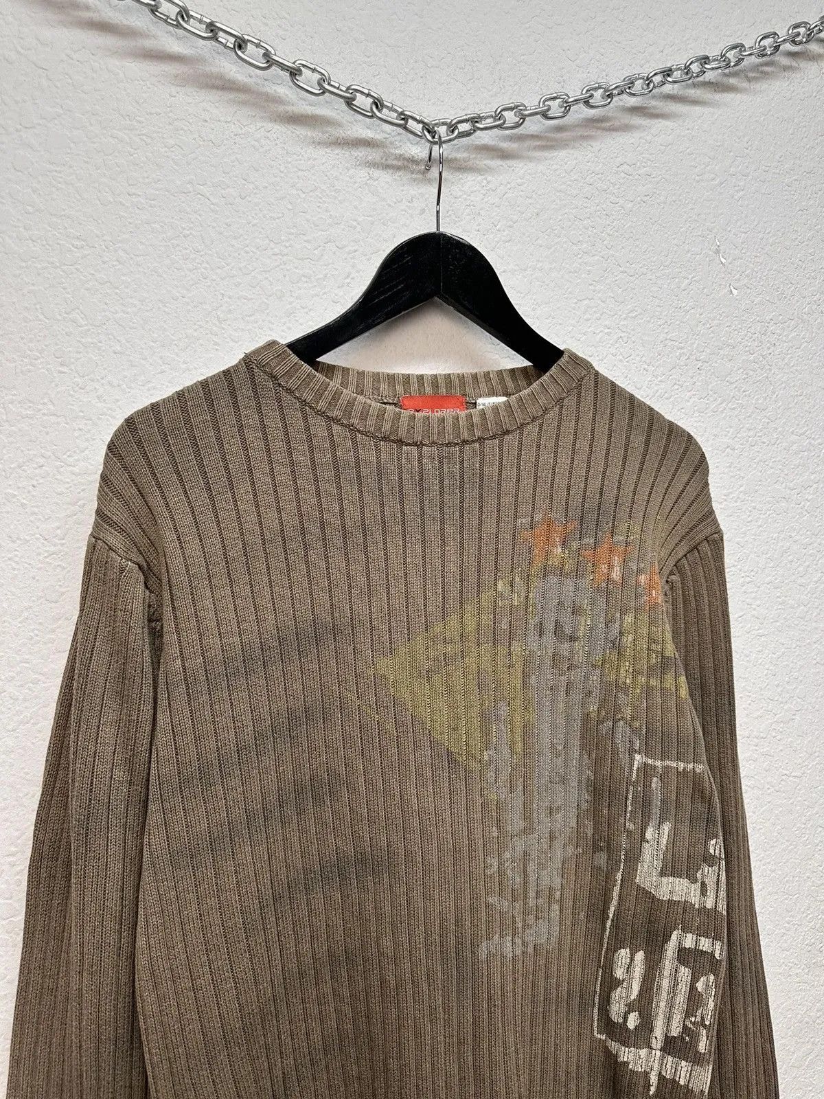 The Lost Explorer 👉 Y2K Gothic Avantgarde Distressed Sweater Gautier Japan Size US M / EU 48-50 / 2 - 5 Thumbnail