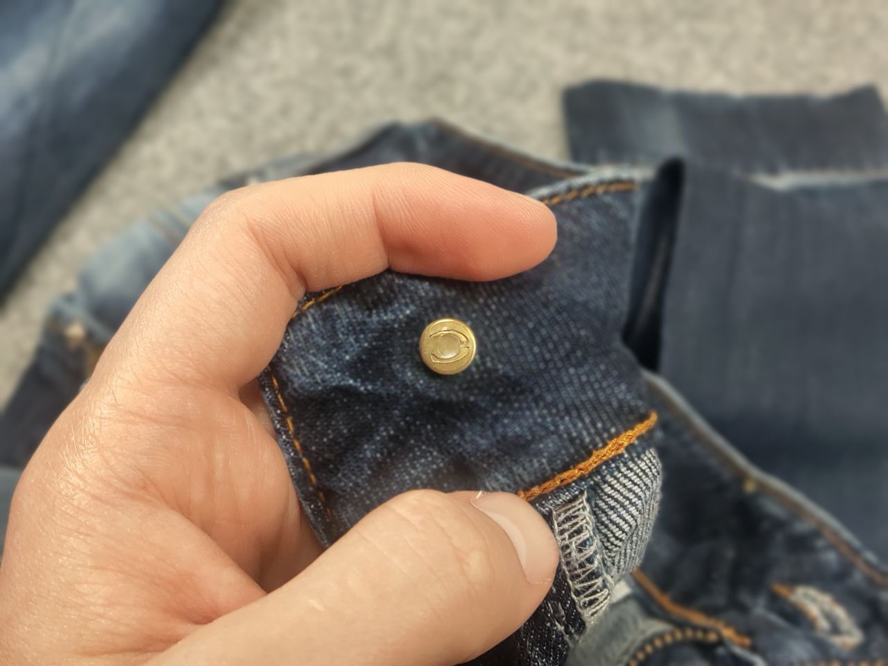 Just Cavalli Vintage 90's Just Cavalli Faded Denim Logo Jeans Y2K Style Size US 30 / EU 46 - 15 Thumbnail