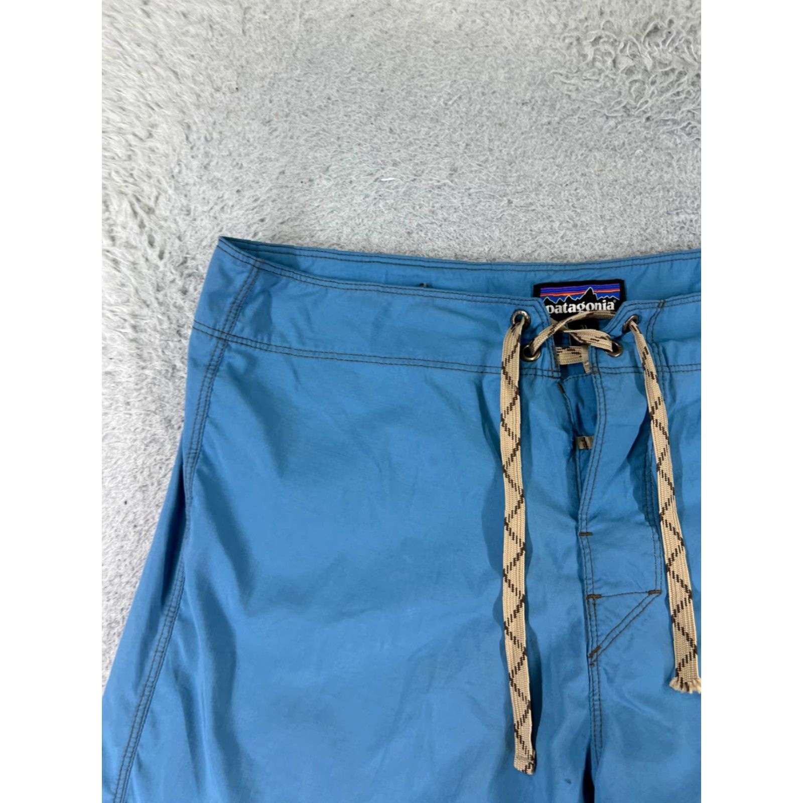 Patagonia Patagonia Board Shorts Mens 31 Blue 18'' Swim Trunks Nylon 100% Beach Pockets Read Size US 31 - 4 Thumbnail