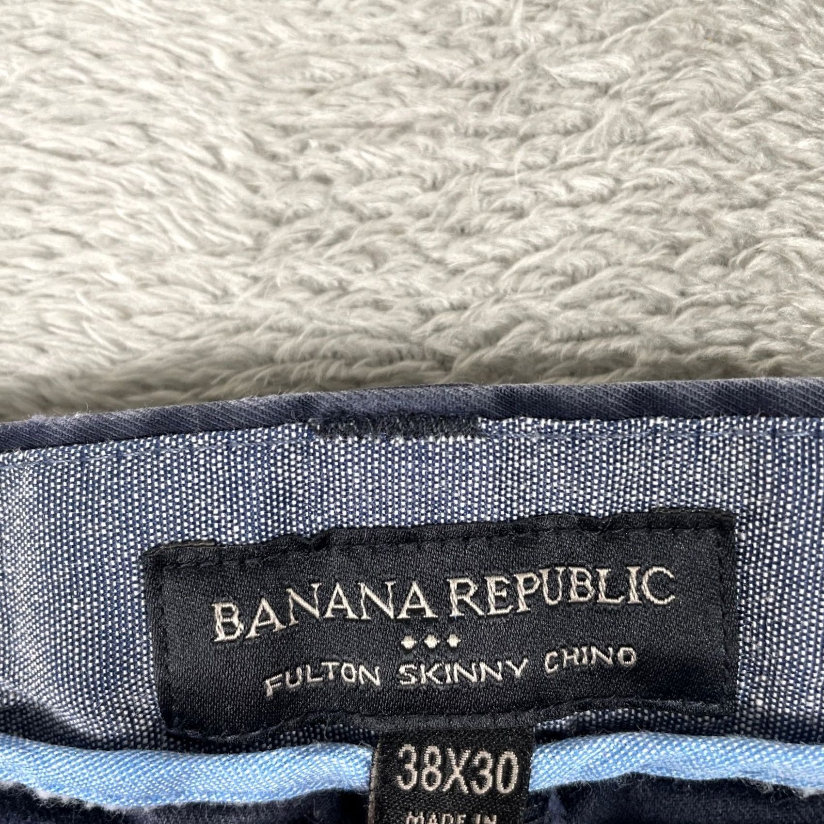 Banana Republic Banana Republic Fulton Skinny Chino Pants Size US 38 / EU 54 - 4 Thumbnail