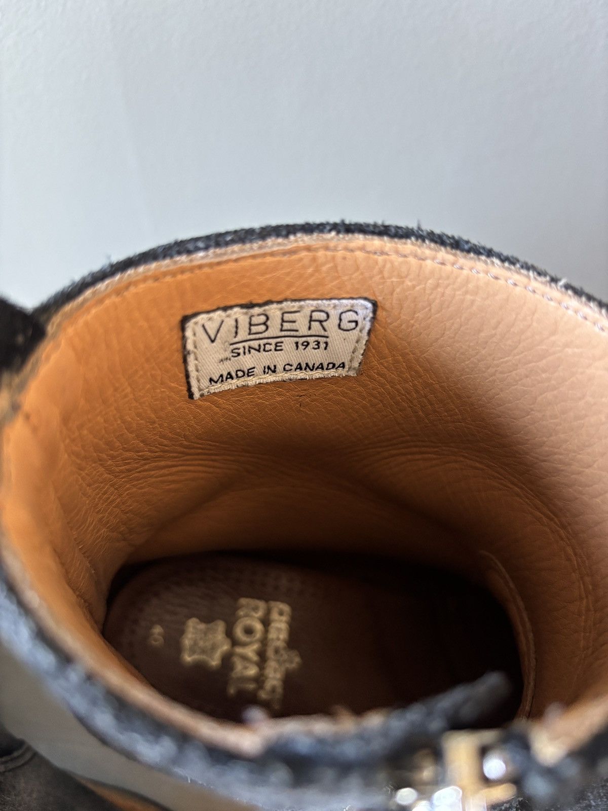 Viberg Viberg Side Zip Boot Mens Black (UK 7/US 8) Size US 8 / EU 41 - 2 Thumbnail
