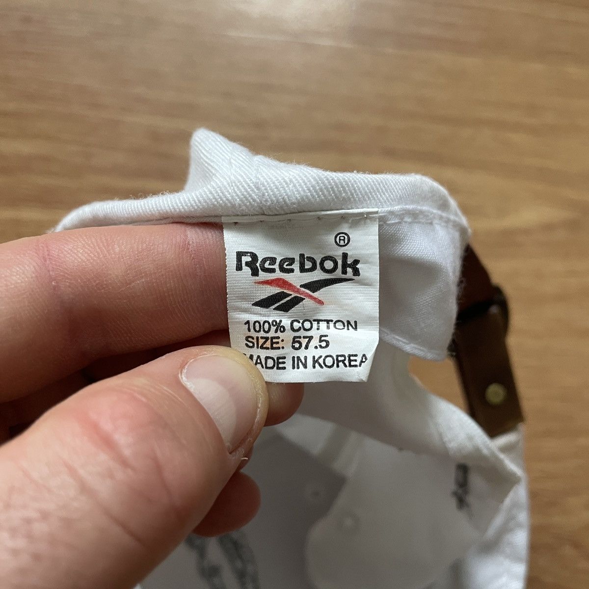 Reebok × Vintage Vintage Extra Extreme Reebok White Cap Size ONE SIZE - 12 Thumbnail