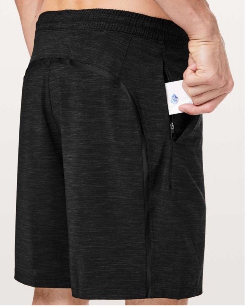 Lululemon LULULEMON PACE BREAKER SHORT LINER 9” HEATHER BLACK SZ SMALL Size US 28 / EU 44 - 8 Thumbnail