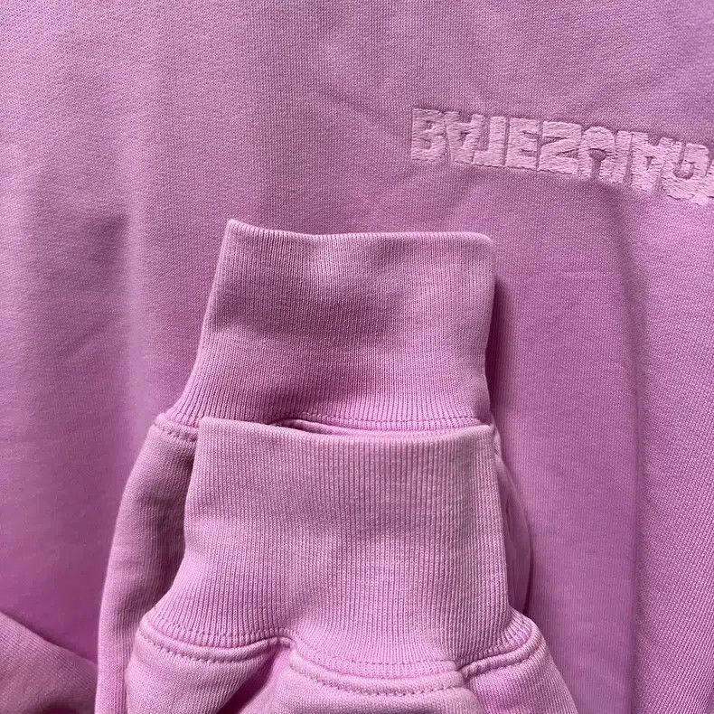 Balenciaga Balenciaga Pink Reversed Logo Embroidery Hoodie Size US XS / EU 42 / 0 - 7 Thumbnail