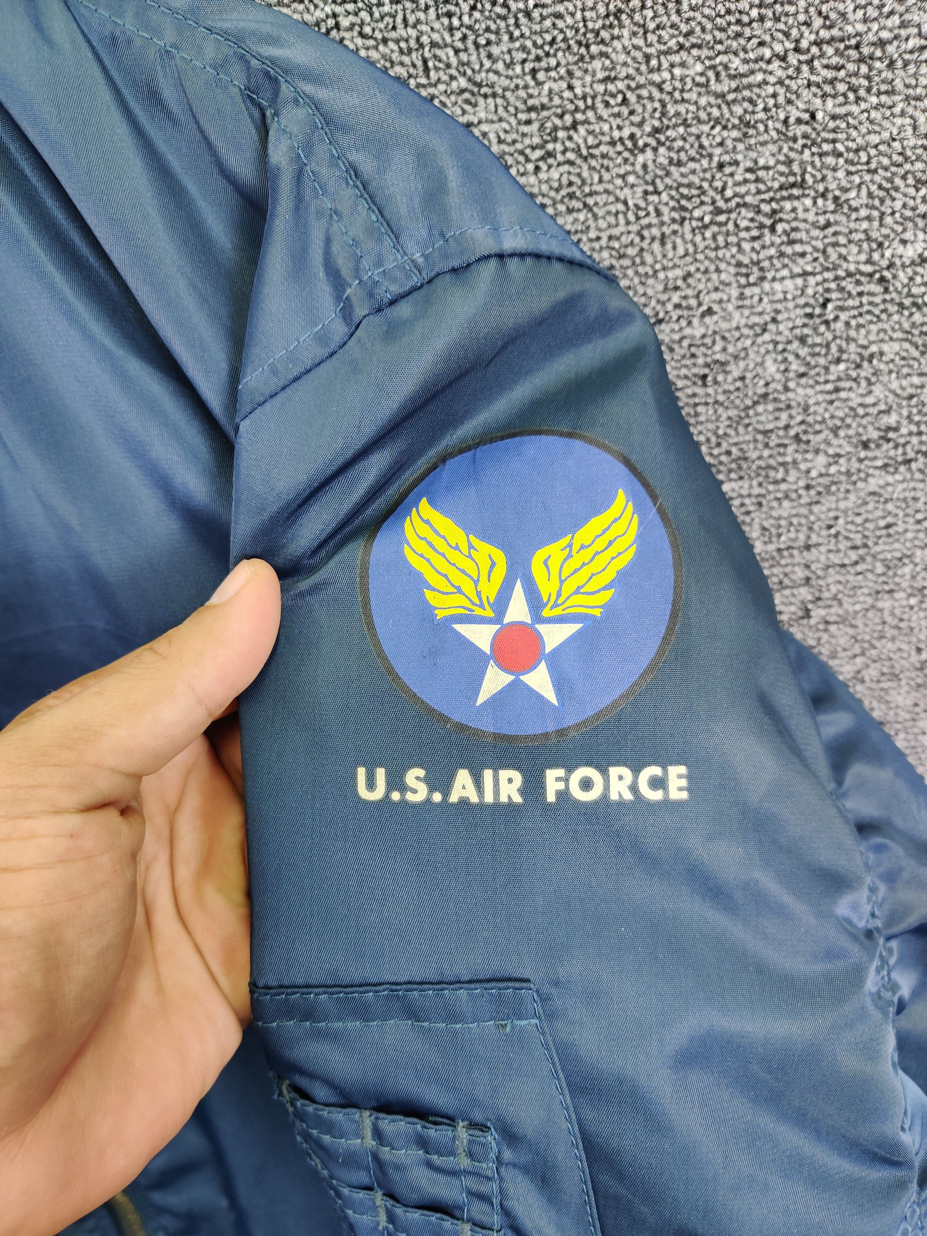 Vintage Vintage Fancy Ball Us Air Force Ma-1 Bomber Flight Jacket Size US M / EU 48-50 / 2 - 8 Thumbnail