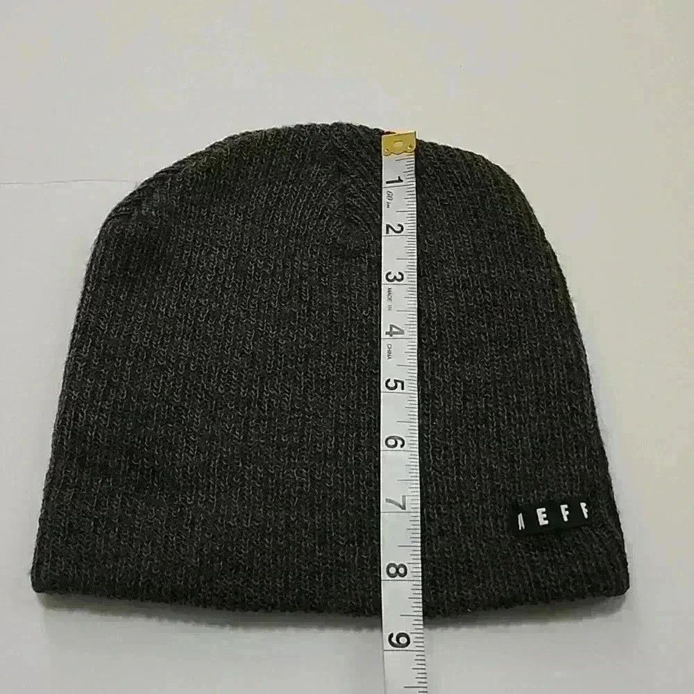 NEFF Neff Mens Unisex Green Winter Knit Snow Outdoor Beanie Ever Size ONE SIZE - 5 Thumbnail