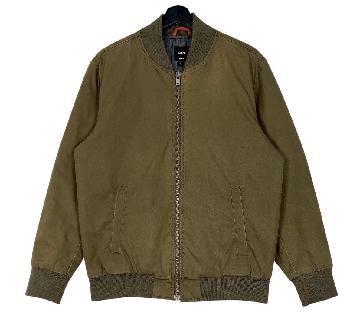 Gap Vintage GAP Olive Quilt Jacket Size US M / EU 48-50 / 2 - 1 Thumbnail
