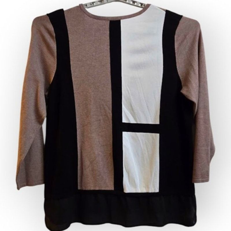 Other Investments II Colorblock Top 2X Women’s Size XXL / US 16-18 / IT 52-54 - 2 Thumbnail