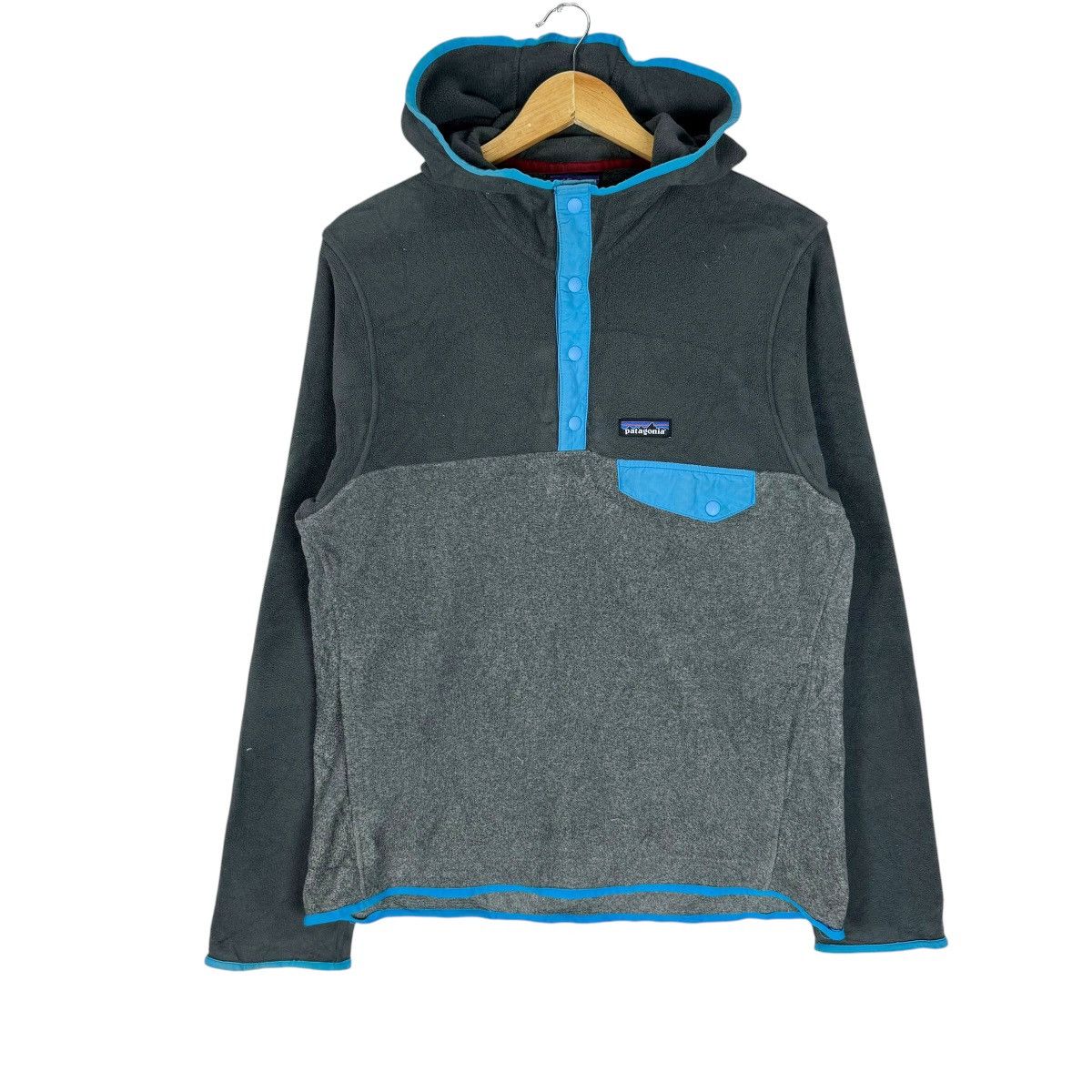 Patagonia ☀️PATAGONIA SYNCHILLA HOODIE SNAP BUTTON FLEECE SWEATER Size US S / EU 44-46 / 1 - 1 Thumbnail