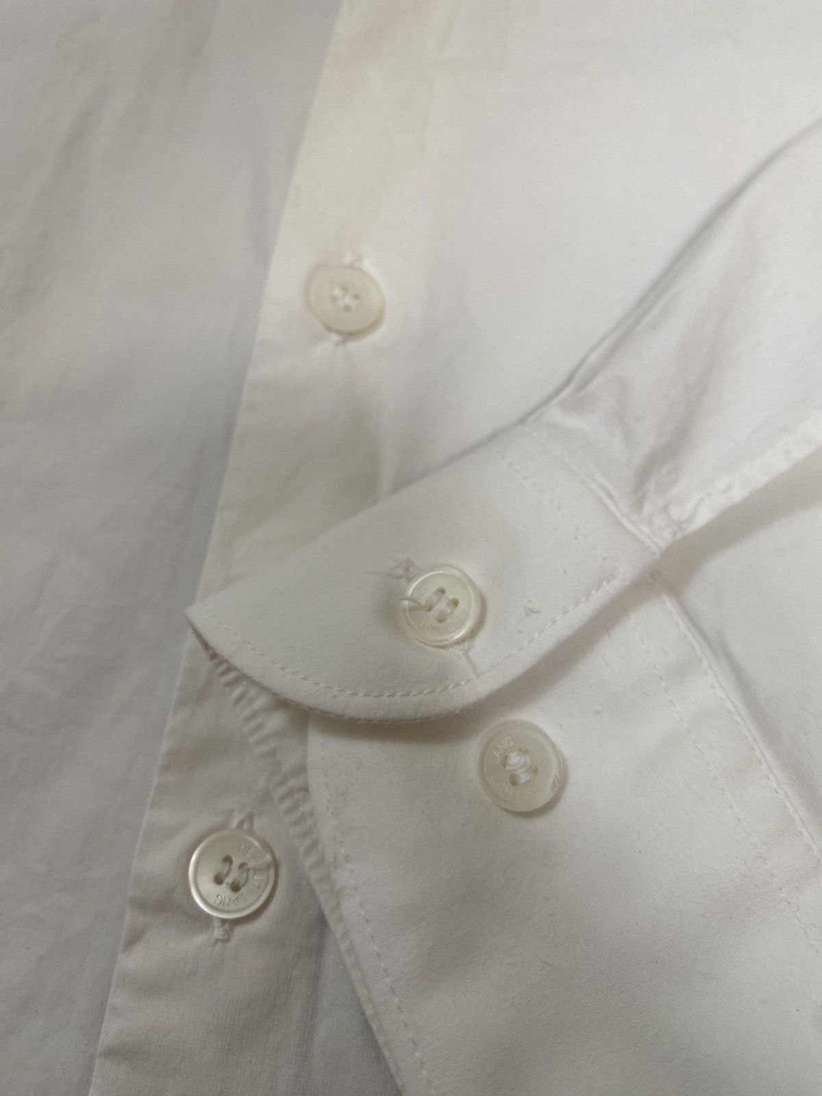Helmut Lang Helmut Lang Classic White Button-Up Shirt Size US M / EU 48-50 / 2 - 5 Thumbnail