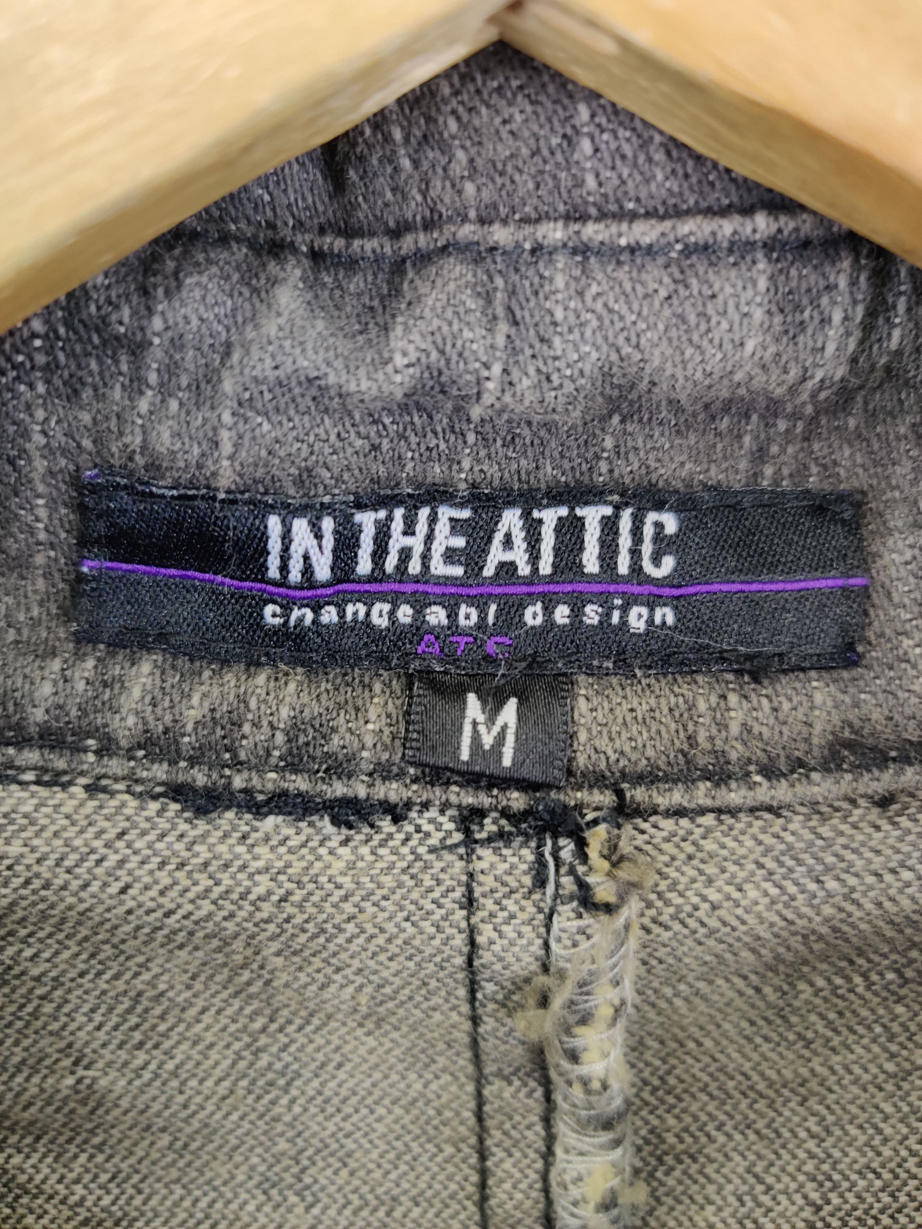 In The Attic Vintage In The Attic Gothic Bondage Punk Denim Jacket Size US M / EU 48-50 / 2 - 17 Thumbnail