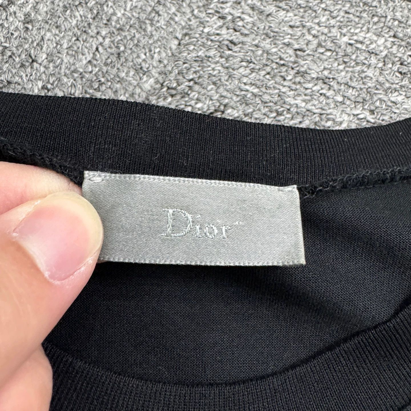 Dior Dior Embroidered Bee Short Sleeve Tee Men XS Size US XS / EU 42 / 0 - 2 Thumbnail